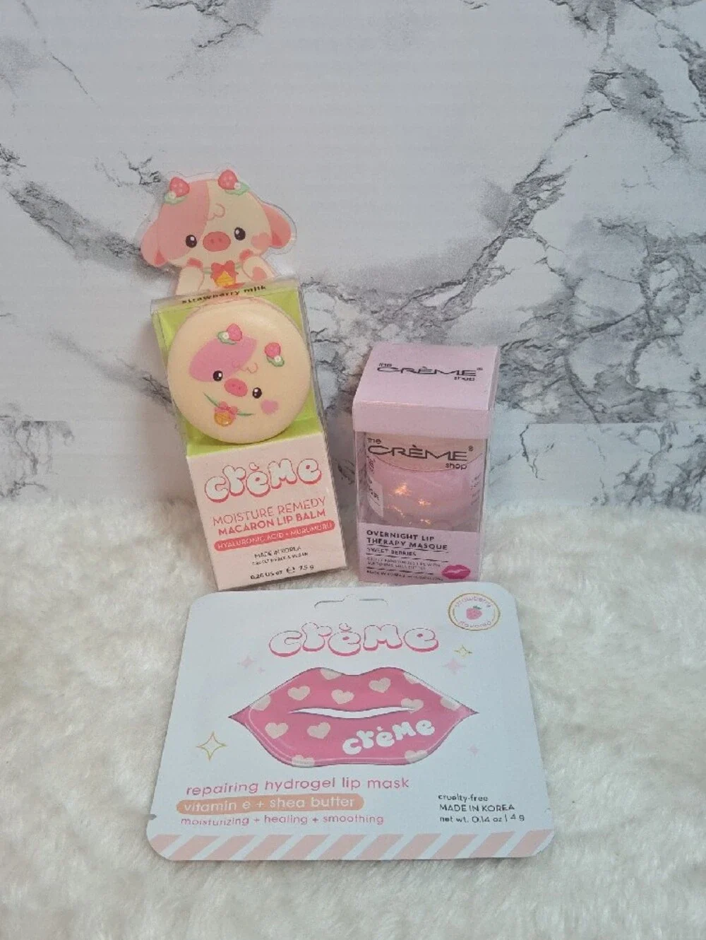 Crème Moisture Remedy Lip Set NWT